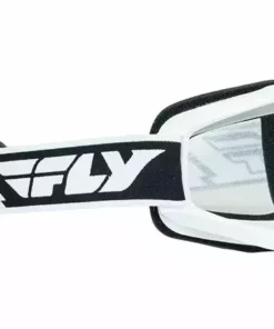 Fly Racing Focus Goggle-Adult-White-Clear Lens