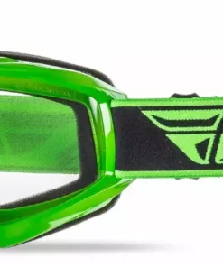 PROTECTIVE GEAR Fly Racing Focus Goggle-Adult-Green-Clear Lens