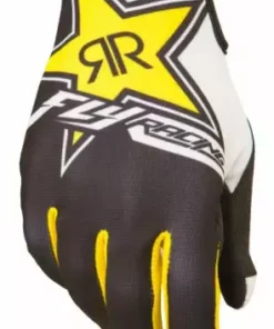 Fly Racing Lite Race Gloves-Rockstar Yellow/Black RACE WEAR