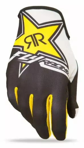 Fly Racing Lite Race Gloves-Rockstar Yellow/Black RACE WEAR 1 Fly Racing Lite Race Gloves-Rockstar Yellow/Black RACE WEAR
