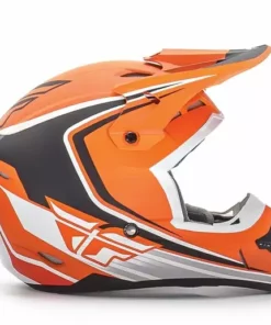 Fly Racing 2016 Kinetic Fullspeed Helmet-Matte Orange/Black/White