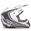 Fly Racing 2016 Kinetic Fullspeed Helmet-Matte White/Black PROTECTIVE GEAR