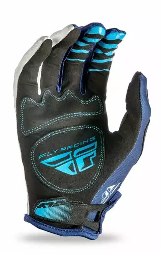 RACE WEAR Fly Racing 2016 Kinetic Glove-Blue/White/Navy 2 RACE WEAR Fly Racing 2016 Kinetic Glove-Blue/White/Navy