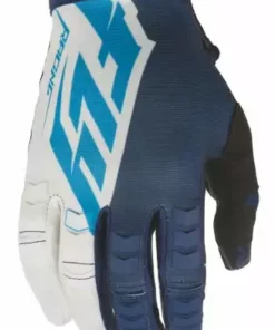 RACE WEAR Fly Racing 2016 Kinetic Glove-Blue/White/Navy