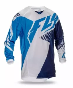 Fly Racing 2016 Kinetic Vector Jersey-Blue/White/Navy