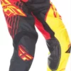 Fly Racing Kinetic Vector Race Pants-Red/Black/Yellow RACE WEAR