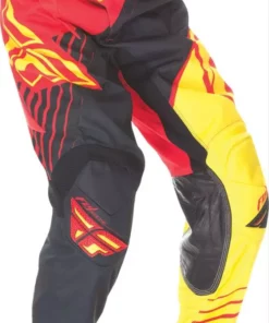 Fly Racing Kinetic Vector Race Pants-Red/Black/Yellow RACE WEAR