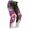 Fly Racing 2015 Kinetic Ladies Race Pants-Black/Purple/Pink RACE WEAR
