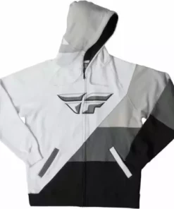APPAREL Fly Racing Panic Hoodie-Black/White