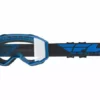 Fly Racing 2019 Focus Goggles W/ Clear Lens-Blue/Clear
