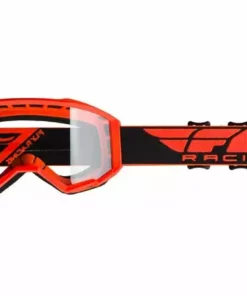 PROTECTIVE GEAR Fly Racing 2019 Focus Goggles W/ Clear Lens-Orange/Clear