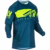 Fly Racing 2019 Kinetic Shield Jersey-Navy/Hi-Vis