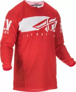 RACE WEAR Fly Racing 2019 Kinetic Shield Jersey-Red/White