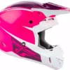 Fly Racing 2019 Kinetic Sharp Helmet-Pink/White Helmets