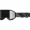 Fly Racing 2019 Zone Goggles-Black/Silver Mirror PROTECTIVE GEAR