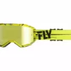 Fly Racing 2019 Zone Goggles-Hi-Vis/Yellow/Black/Gold Mirror
