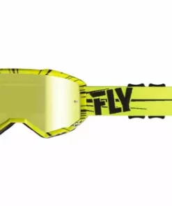 Fly Racing 2019 Zone Goggles-Hi-Vis/Yellow/Black/Gold Mirror