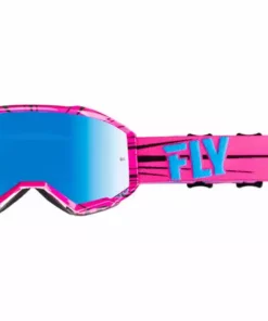 Fly Racing 2019 Zone Goggles-Pink/Teal/Sky Blue Mirror