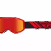 Fly Racing 2019 Zone Goggles-Red/Red Mirror