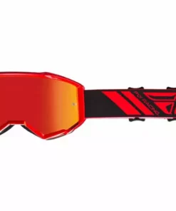 Fly Racing 2019 Zone Goggles-Red/Red Mirror