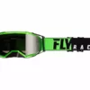 Fly Racing 2019 Zone Pro Goggles-Black/Green/Dark Smoke