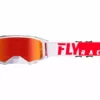 Fly Racing 2019 Zone Pro Goggles-Red/White PROTECTIVE GEAR
