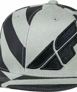 Fly Racing Fat Stripe Hat-Black