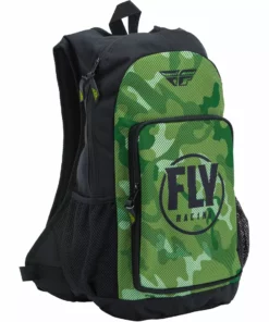 Fly Racing Jump Pack Backpack- Green/Black Camo Bags & Luggage