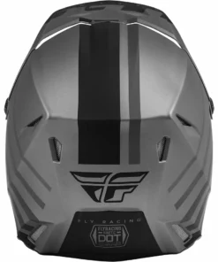 Helmets Fly Racing Kinetic Thrive Helmet-Matte Gray/Black