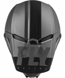 Helmets Fly Racing Kinetic Thrive Helmet-Matte Gray/Black