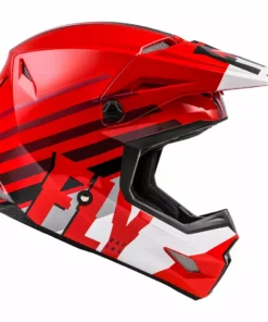 Helmets Fly Racing Kinetic Thrive Helmet-Red/White/Black