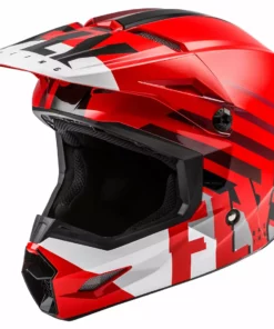 Helmets Fly Racing Kinetic Thrive Helmet-Red/White/Black