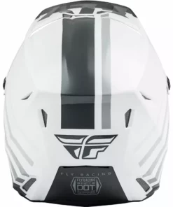 Fly Racing Kinetic Thrive Helmet-White/Black/Gray Helmets