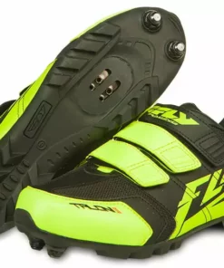 Fly Racing 2016 Talon II Clipless Shoes-Black/Hi Vis