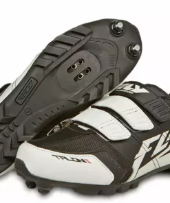 Fly Racing 2016 Talon II Clipless Shoes-Black/White