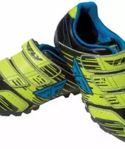 Fly Racing Talon RS Clipless Shoes-Blue/Hi-Vis