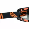 Fly Racing Zone Goggle-Adult-Black/Orange-Flash Chrome Lens PROTECTIVE GEAR