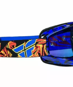 Fly Racing Zone Pro Goggles-Adult Blue/Black PROTECTIVE GEAR