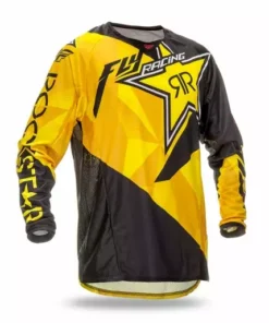 Fly Racing 2016 Kinetic Jersey-Rockstar Black/Yellow
