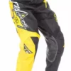Fly Racing 2016 Kinetic Pants-Rockstar Black/Yellow