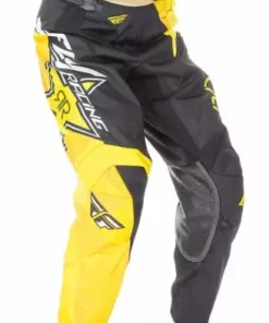 Fly Racing 2016 Kinetic Pants-Rockstar Black/Yellow