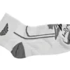 Fly Racing Shorty Socks-Small/Medium-White SHOES