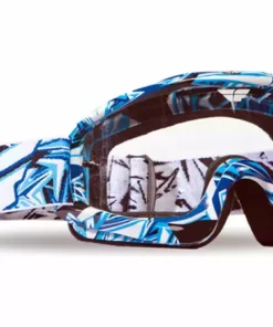 Fly Racing Zone Goggles-Adult Blue/Black PROTECTIVE GEAR