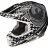 Fly Racing 2012 F2 Helmet-Dragon Ltd Ed Black/white-Adult X-Large