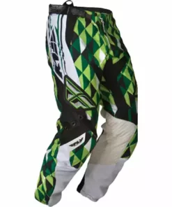 Fly Racing 2012 Kinetic Race Pants-Green/White RACE WEAR
