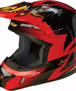 PROTECTIVE GEAR Fly Racing 2013/2014 Kinetic Inversion Helmet-Red/Black