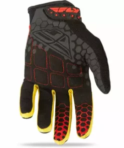 RACE WEAR Fly Racing 2015 F-16 Gloves-Red/Black