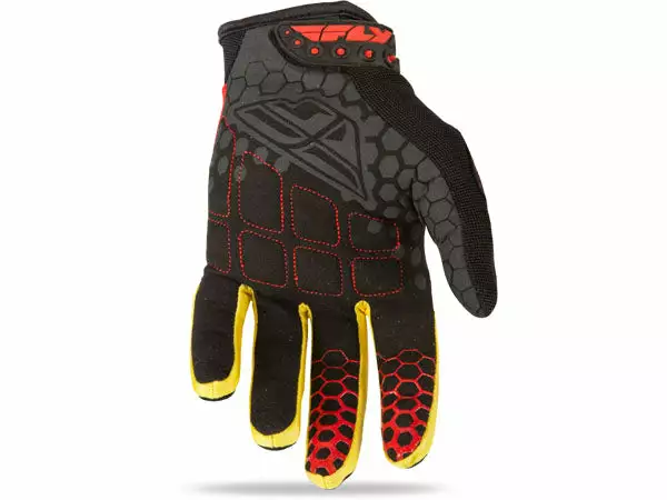 RACE WEAR Fly Racing 2015 F-16 Gloves-Red/Black 2 RACE WEAR Fly Racing 2015 F-16 Gloves-Red/Black