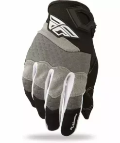 RACE WEAR Fly Racing 2015 F-16 Gloves-Black/Gray