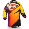 RACE WEAR Fly Racing 2015 F-16 Race Jersey-Ltd Ed Purple/Yellow/Black